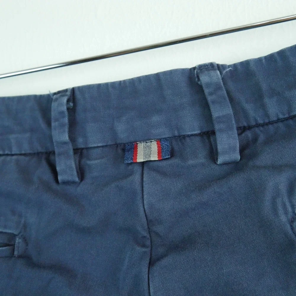 M Mason's Mens Navy Blue Chino Pants Italy Fits 36x31 Quiet Luxury Preppy